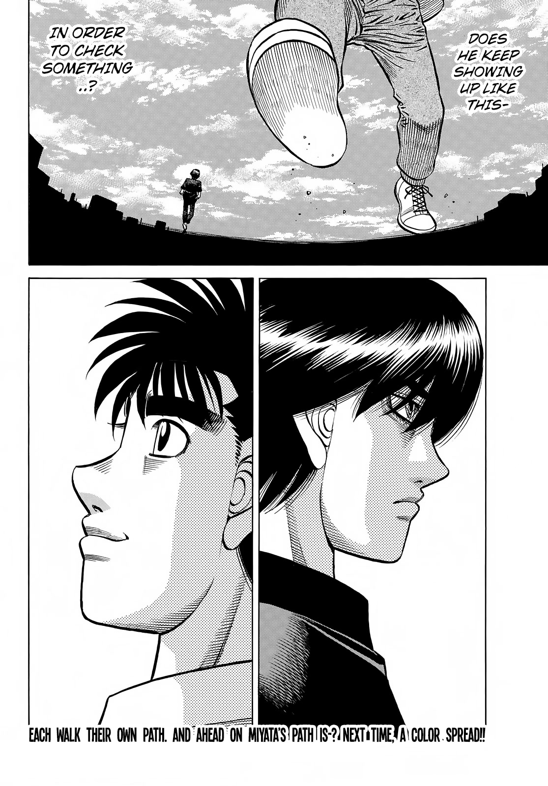 Hajime no Ippo Chapter 1427 page 18 - Chapter 1427: Trust