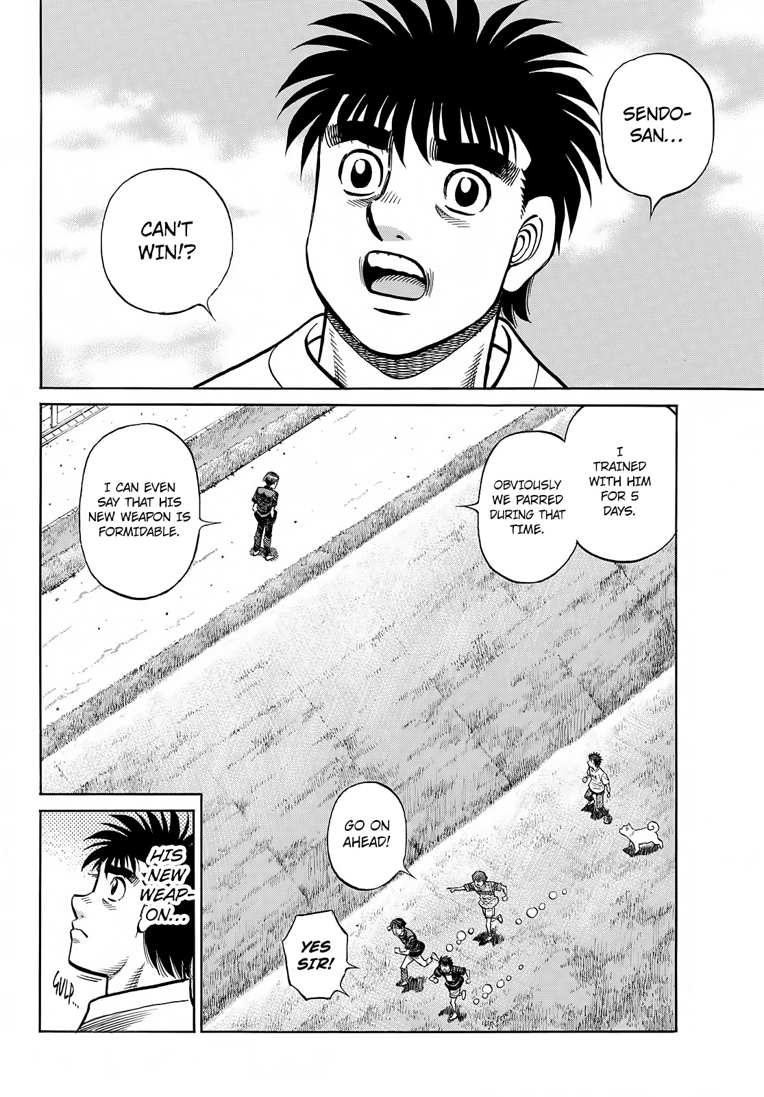 Hajime no Ippo Chapter 1427 page 3 - Chapter 1427: Trust