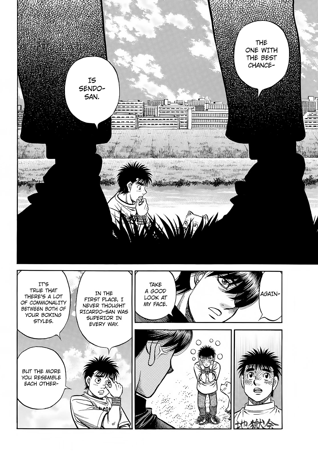 Hajime no Ippo Chapter 1427 page 7 - Chapter 1427: Trust