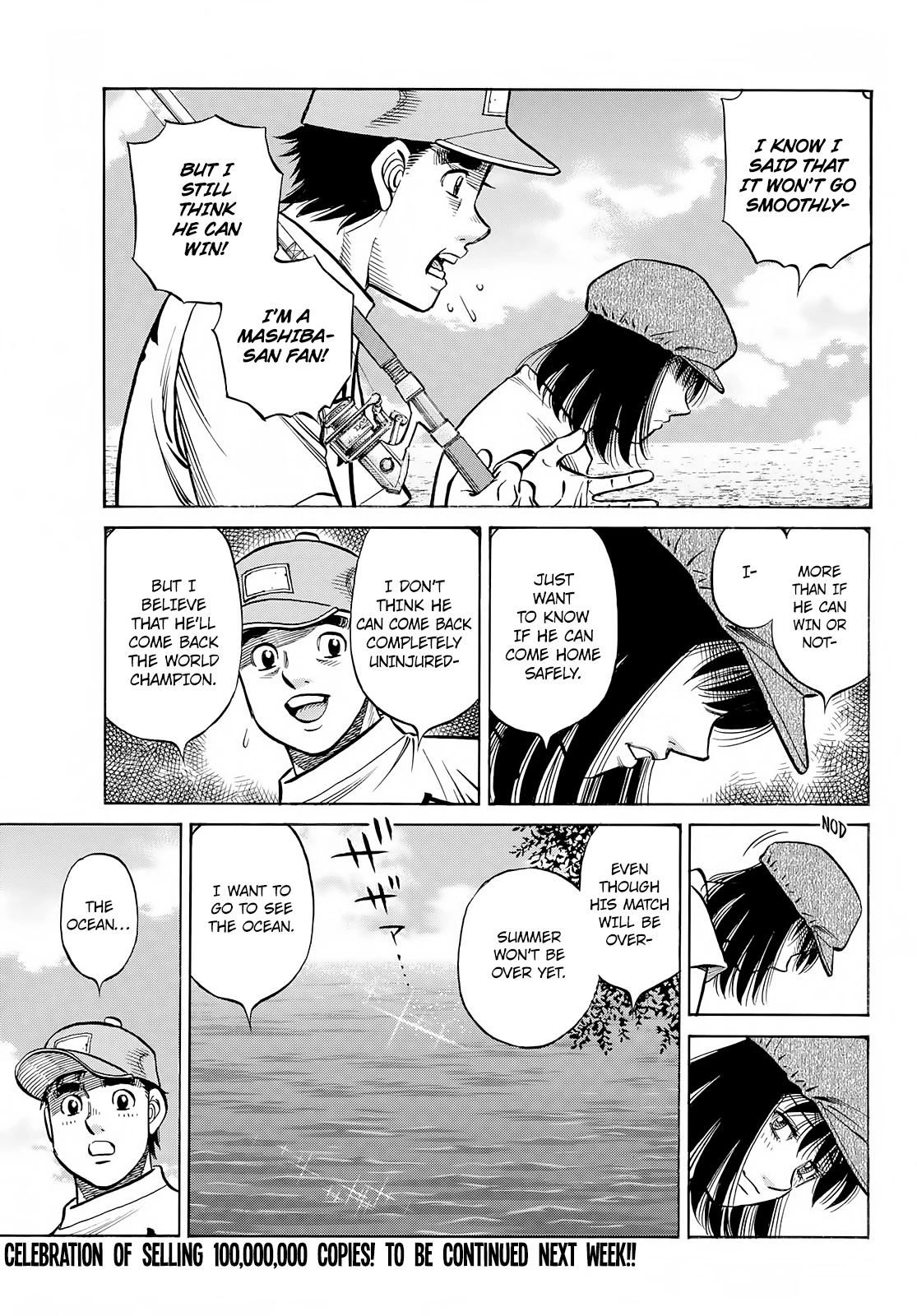 Hajime no Ippo Chapter 1428 page 12 - Chapter 1428: Resolve?