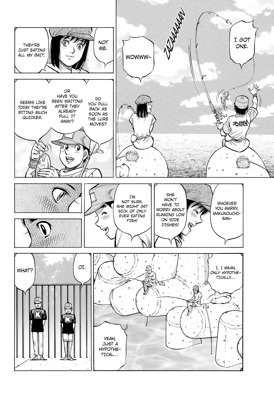 Hajime no Ippo Chapter 1428 page 5 - Chapter 1428: Resolve?