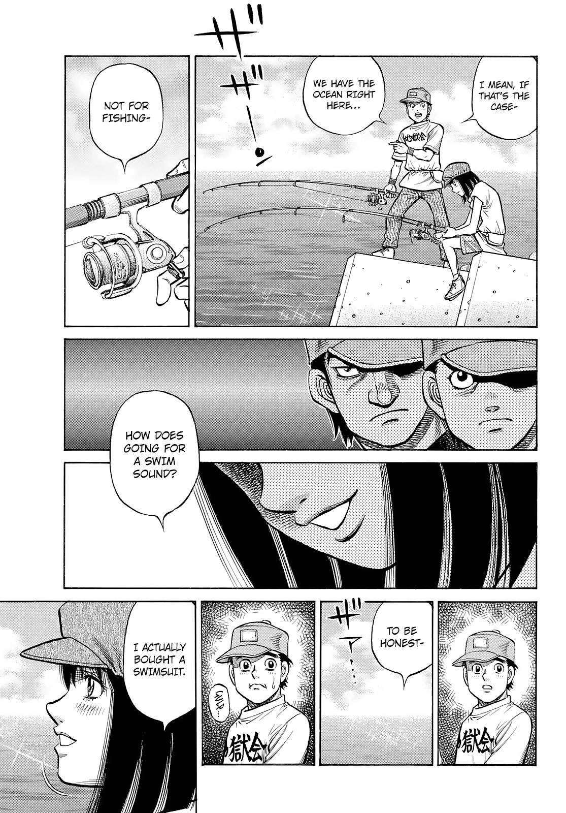 Hajime no Ippo Chapter 1429 page 4 - Chapter 1429: Shall We go to the Ocean