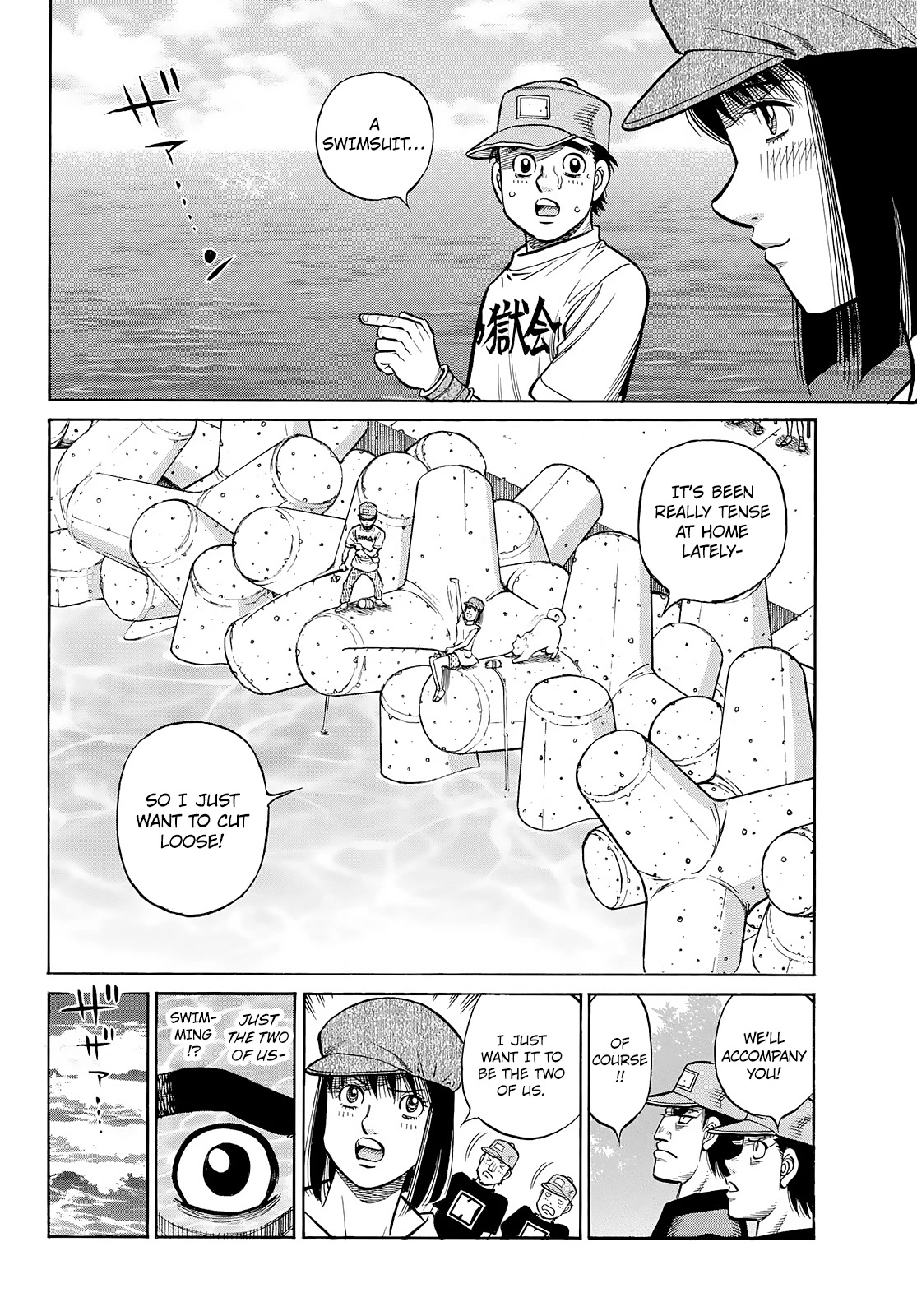 Hajime no Ippo Chapter 1429 page 5 - Chapter 1429: Shall We go to the Ocean