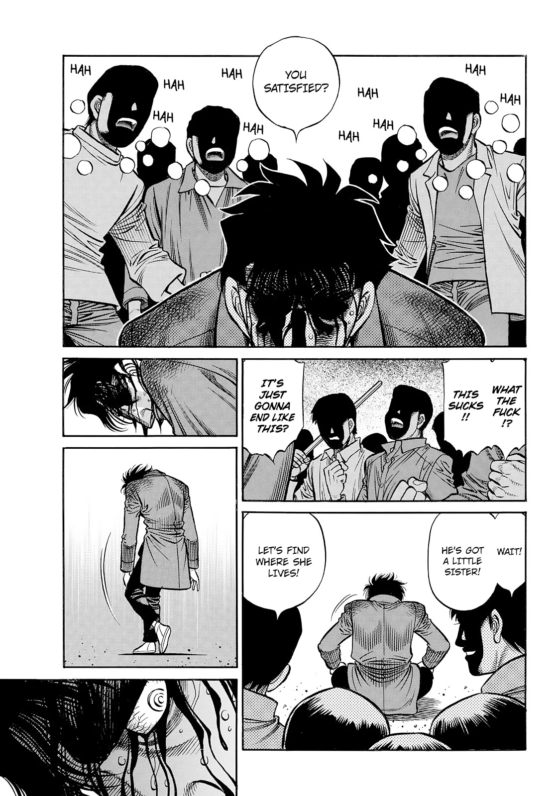 Hajime no Ippo Chapter 1430 page 10 - Chapter 1430: The Two With No Destination