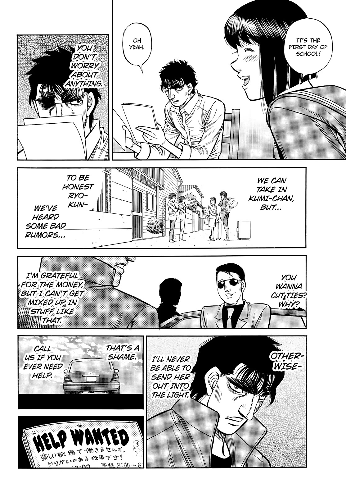 Hajime no Ippo Chapter 1430 page 7 - Chapter 1430: The Two With No Destination