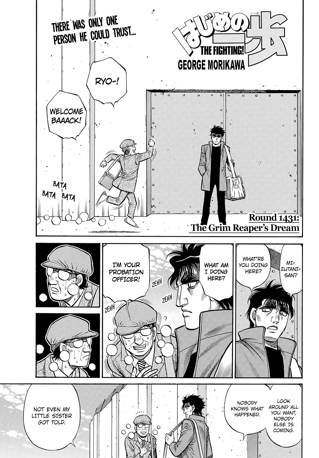 Hajime no Ippo Chapter 1431 page 1 - Chapter 1431: The Grim Reaper's Dream