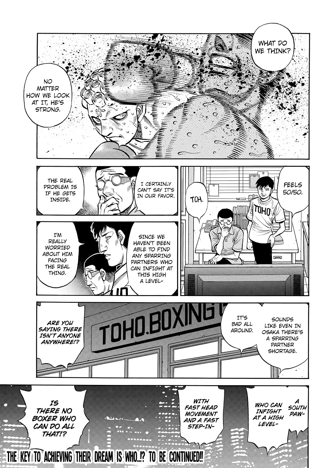 Hajime no Ippo Chapter 1431 page 16 - Chapter 1431: The Grim Reaper's Dream