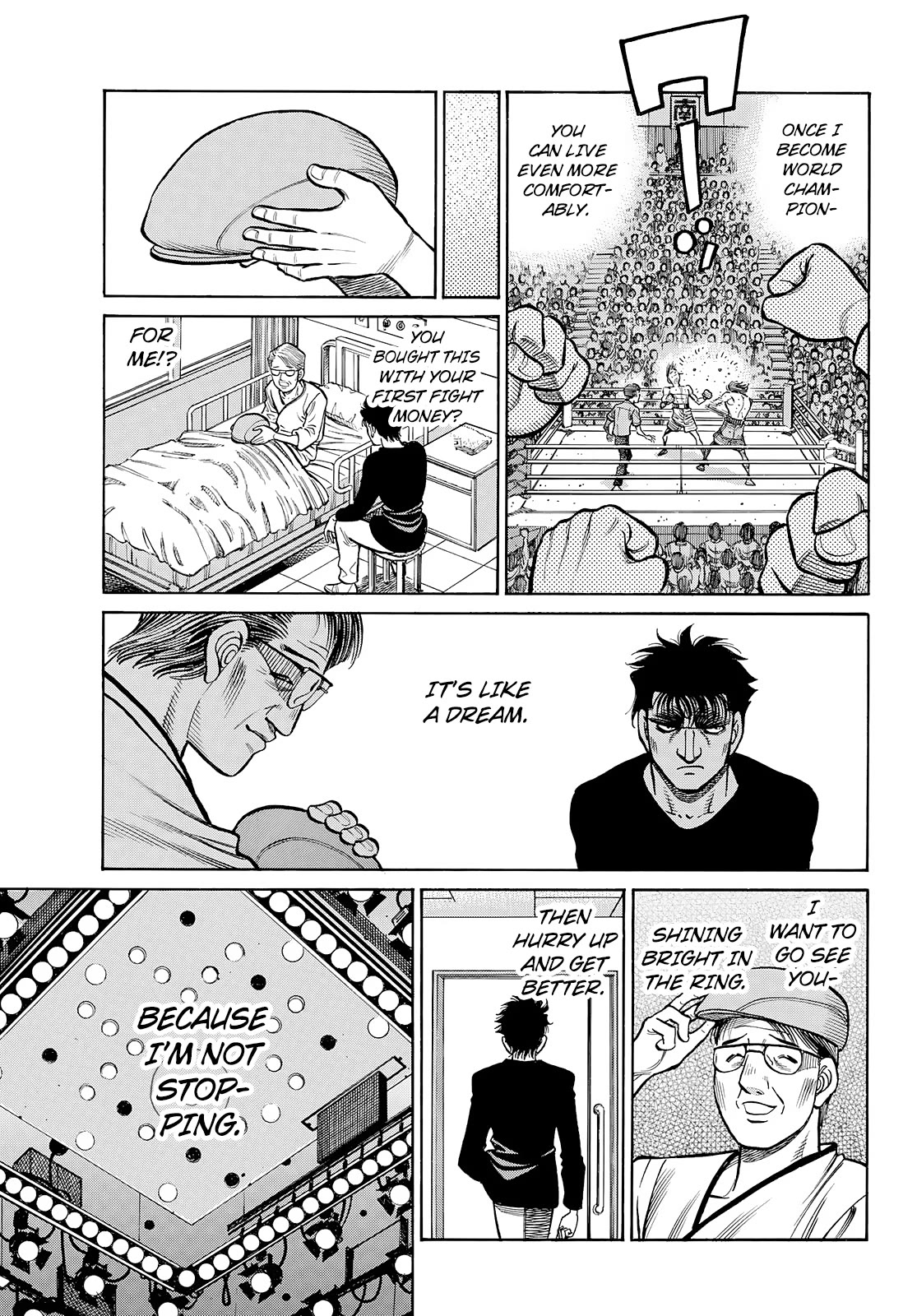 Hajime no Ippo Chapter 1431 page 8 - Chapter 1431: The Grim Reaper's Dream