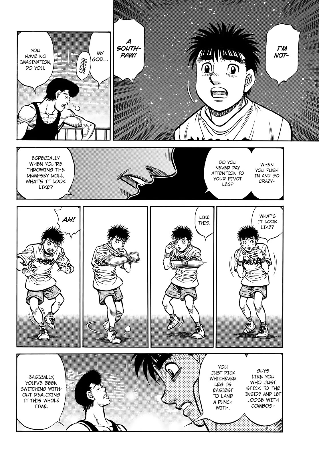 Hajime no Ippo Chapter 1433 page 3 - Chapter 1433: Switch to Southpaw!?