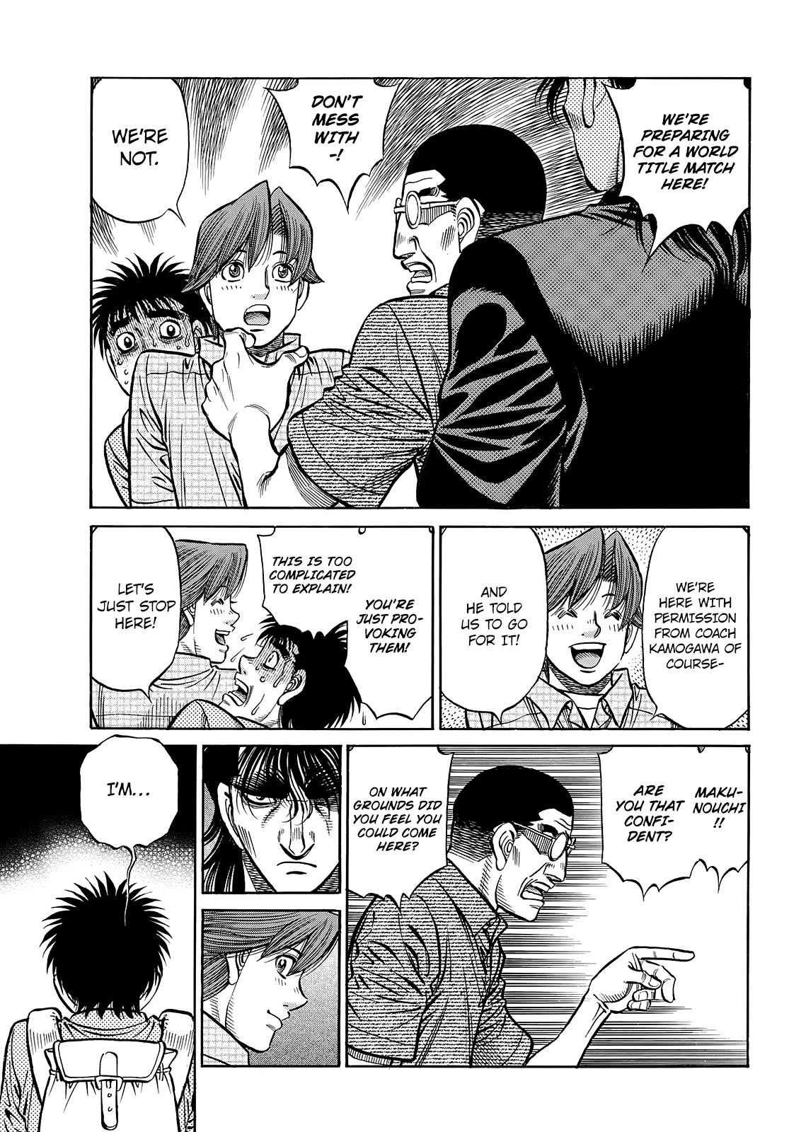 Hajime no Ippo Chapter 1434 page 11 - Chapter 1434: I'm not Confident