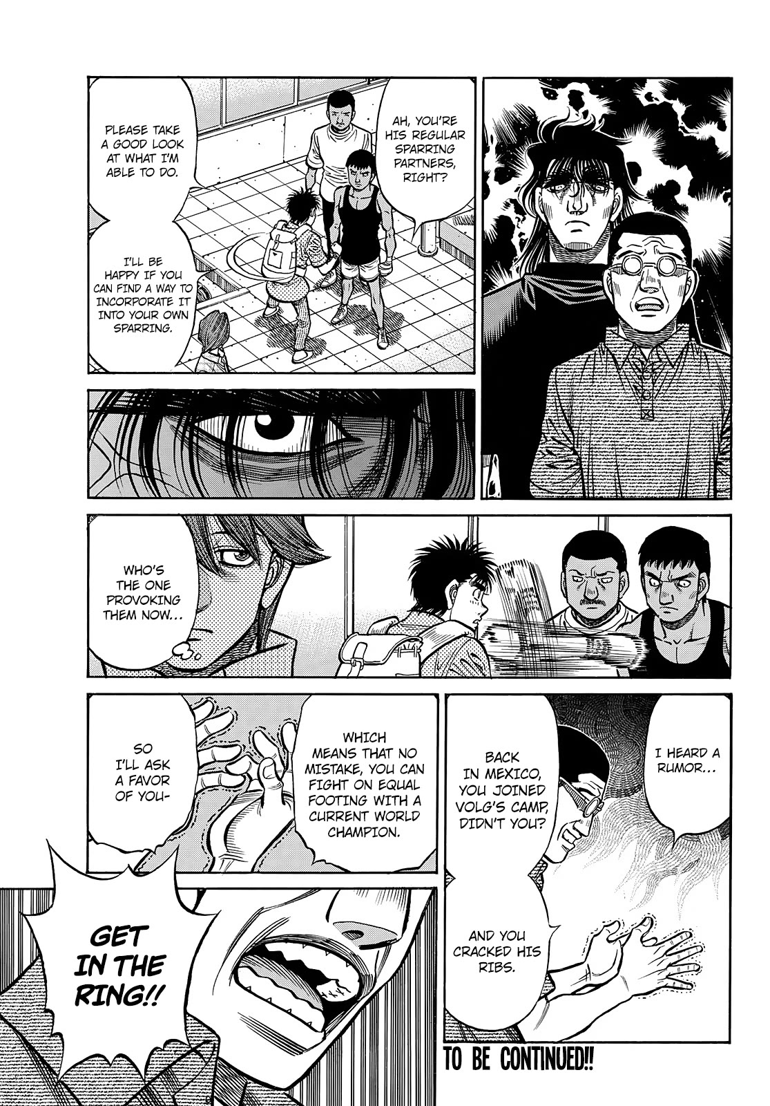 Hajime no Ippo Chapter 1434 page 13 - Chapter 1434: I'm not Confident