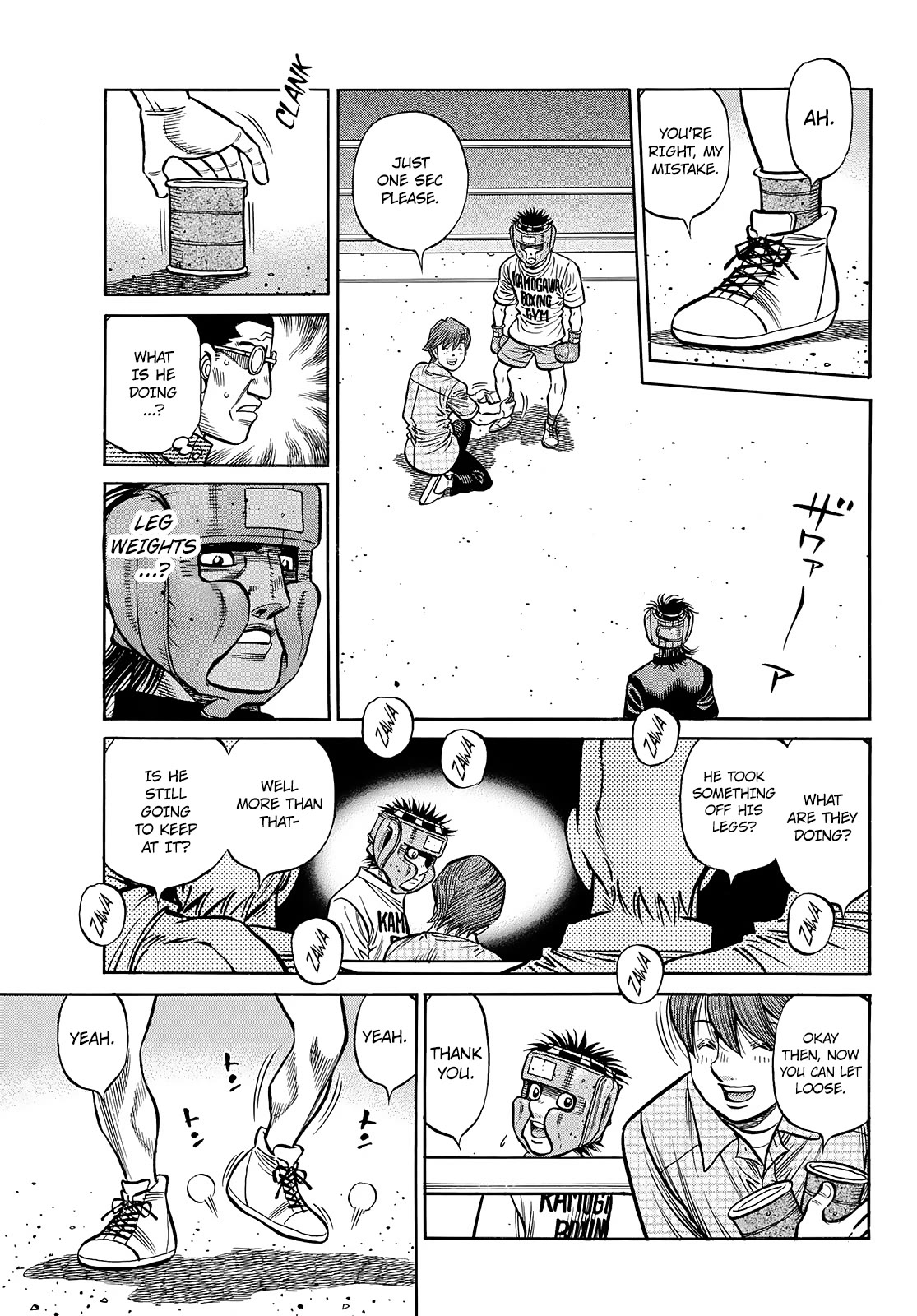 Hajime no Ippo Chapter 1435 page 11 - Chapter 1435: His Sparring Partner is a Southpaw