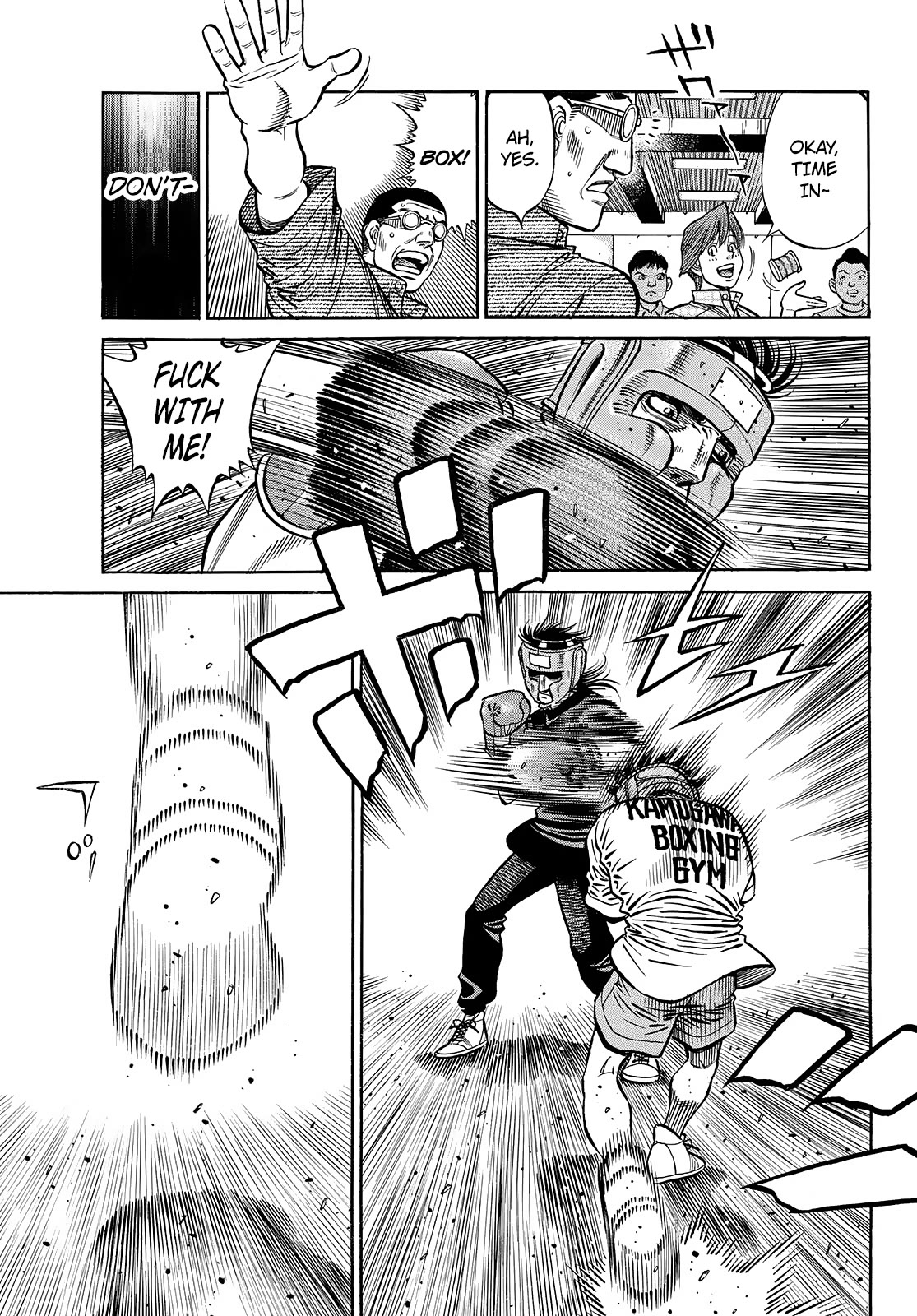 Hajime no Ippo Chapter 1435 page 13 - Chapter 1435: His Sparring Partner is a Southpaw