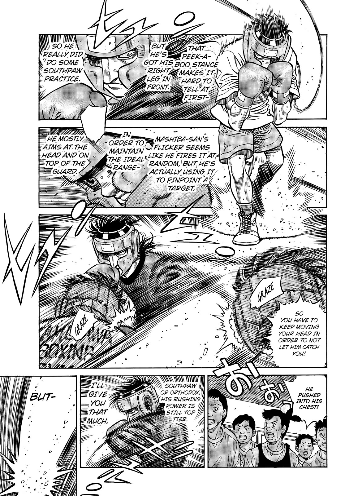 Hajime no Ippo Chapter 1435 page 7 - Chapter 1435: His Sparring Partner is a Southpaw