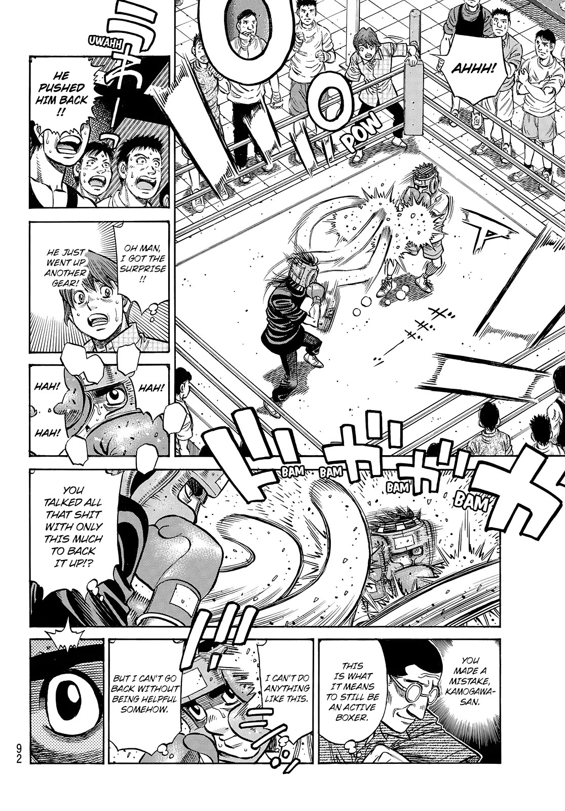 Hajime no Ippo Chapter 1435 page 8 - Chapter 1435: His Sparring Partner is a Southpaw