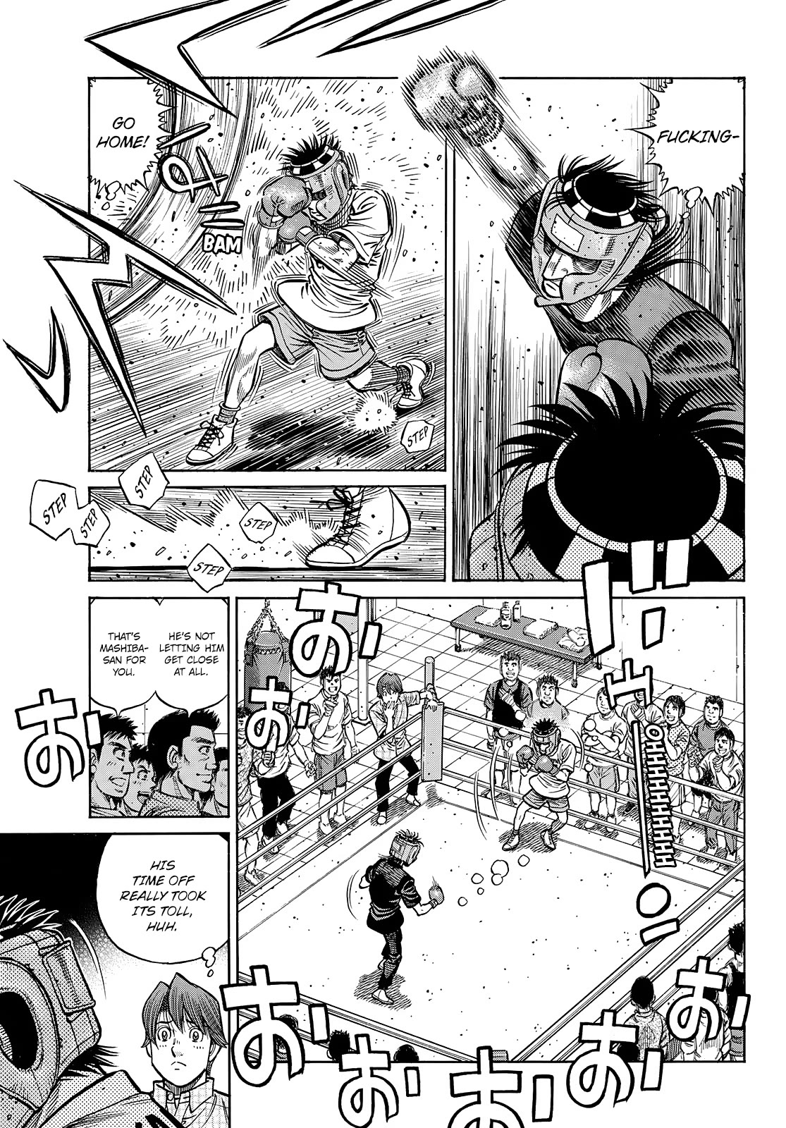 Hajime no Ippo Chapter 1435 page 9 - Chapter 1435: His Sparring Partner is a Southpaw
