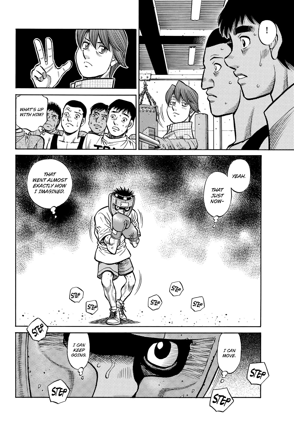 Hajime no Ippo Chapter 1436 page 4 - Chapter 1436: Just Like I Pictured