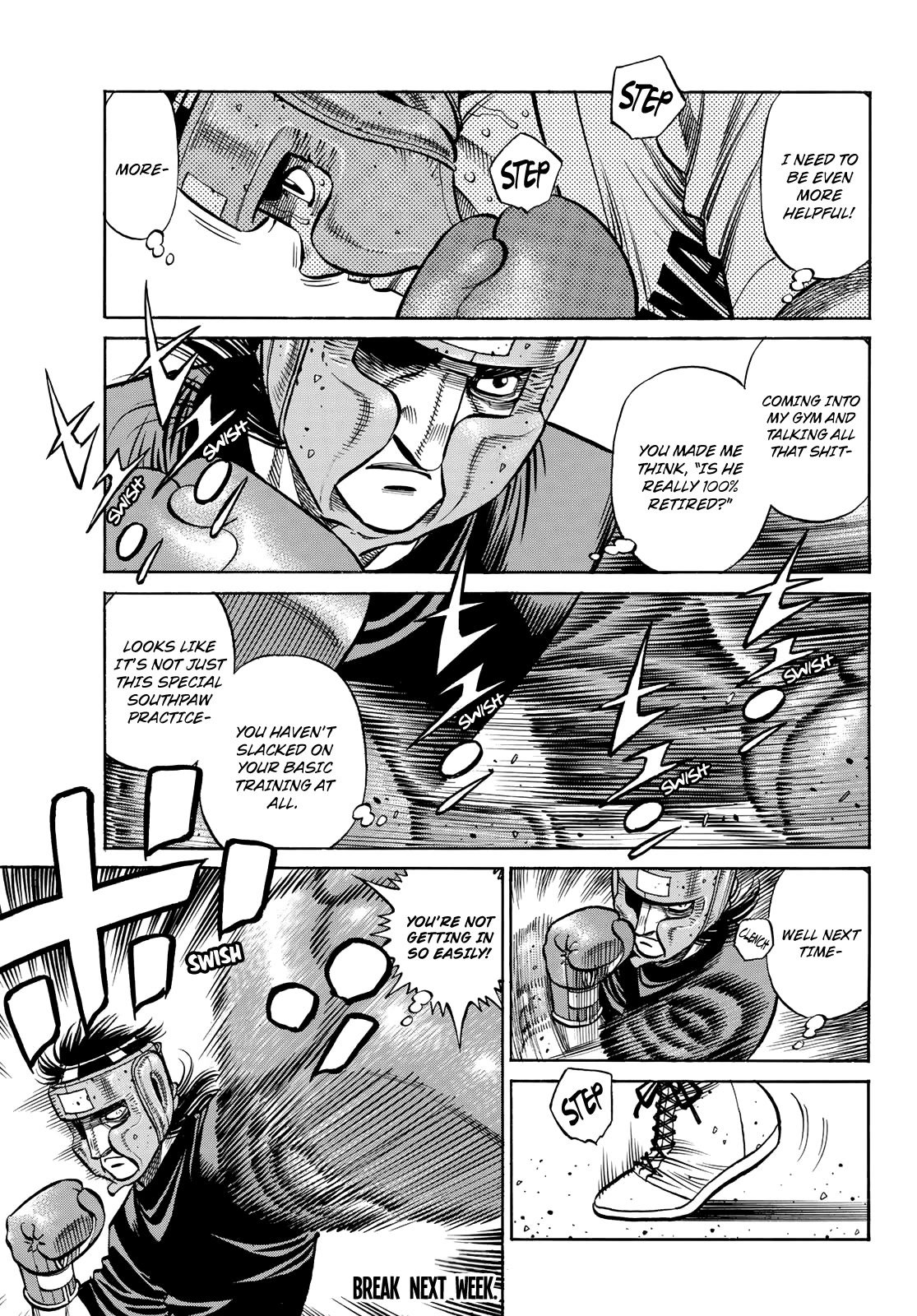 Hajime no Ippo Chapter 1436 page 7 - Chapter 1436: Just Like I Pictured