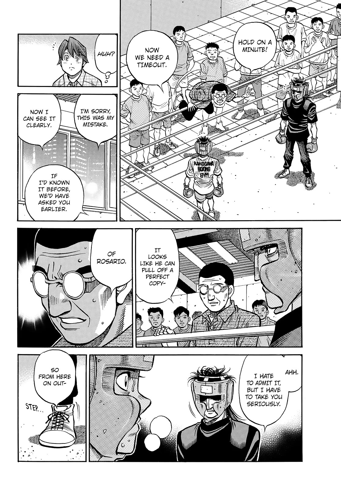 Hajime no Ippo Chapter 1437 page 11 - Chapter 1437: Perfect Copy