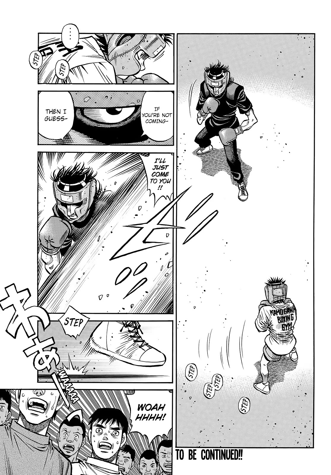 Hajime no Ippo Chapter 1437 page 14 - Chapter 1437: Perfect Copy