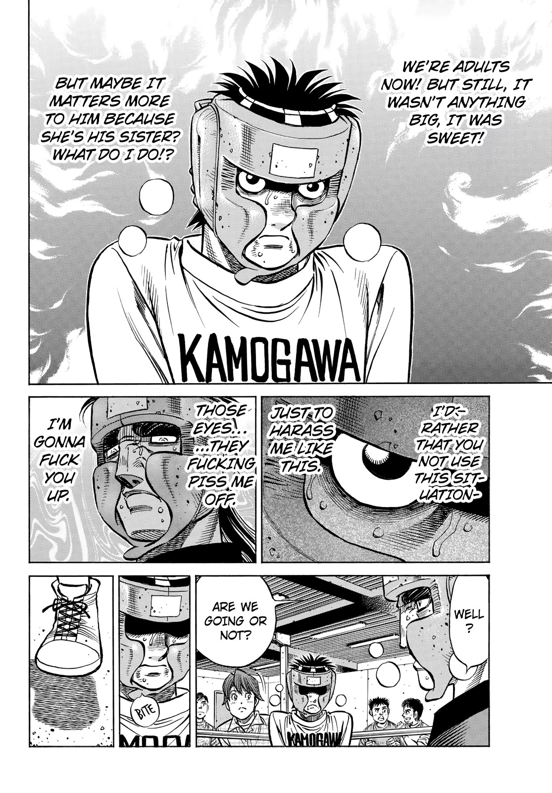 Hajime no Ippo Chapter 1439 page 11 - Chapter 1439: Perfect Sparring