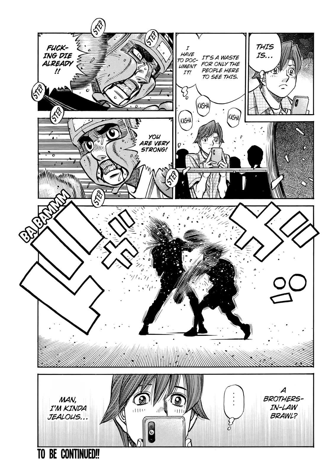 Hajime no Ippo Chapter 1439 page 16 - Chapter 1439: Perfect Sparring