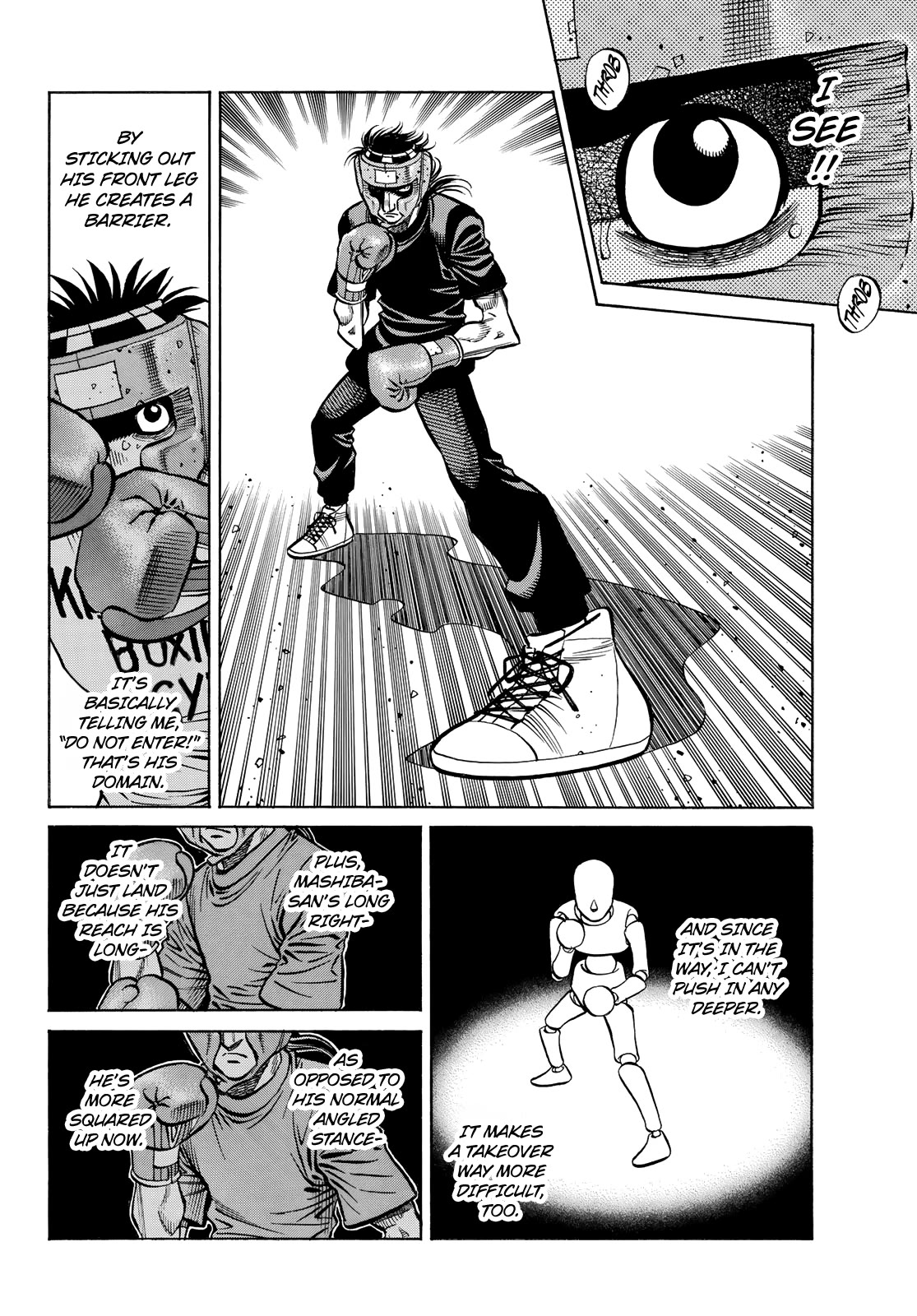 Hajime no Ippo Chapter 1439 page 3 - Chapter 1439: Perfect Sparring