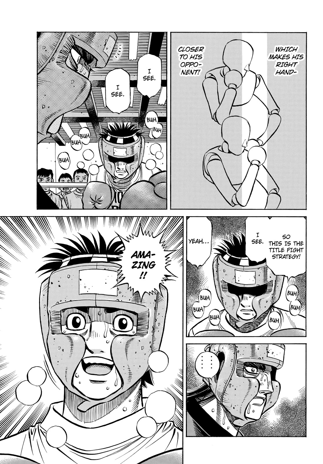 Hajime no Ippo Chapter 1439 page 4 - Chapter 1439: Perfect Sparring