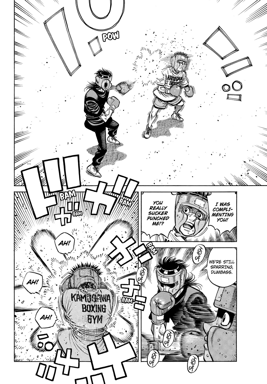 Hajime no Ippo Chapter 1439 page 5 - Chapter 1439: Perfect Sparring