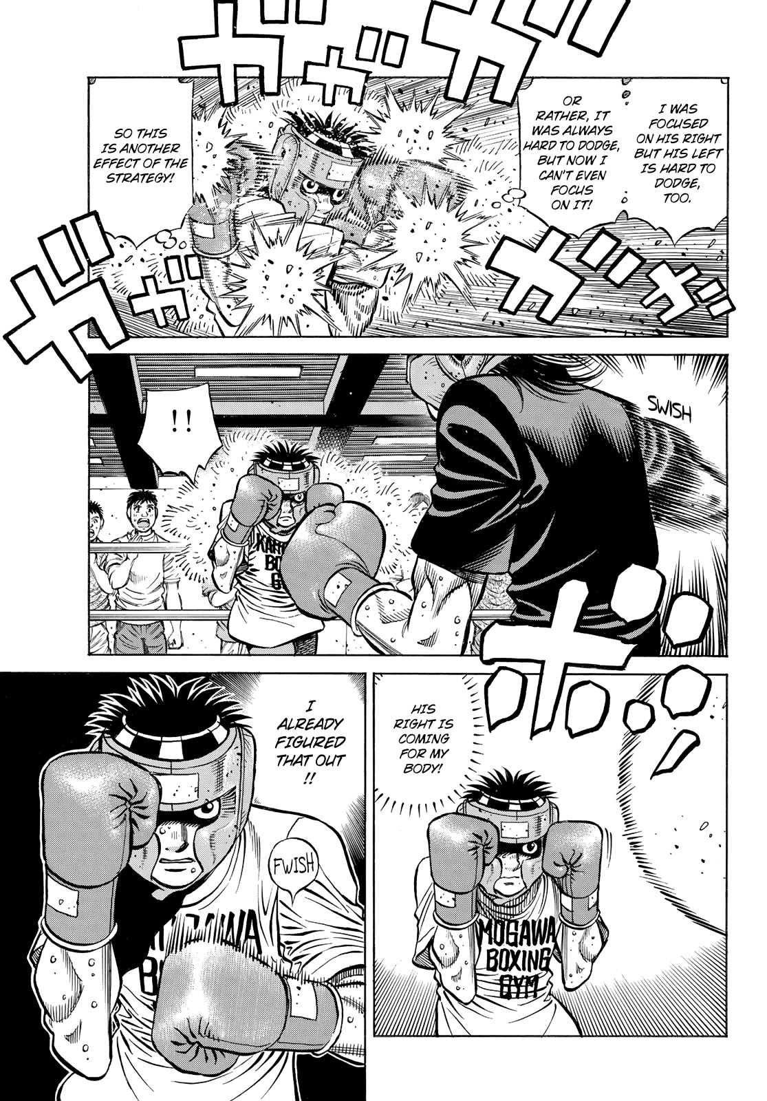 Hajime no Ippo Chapter 1439 page 6 - Chapter 1439: Perfect Sparring