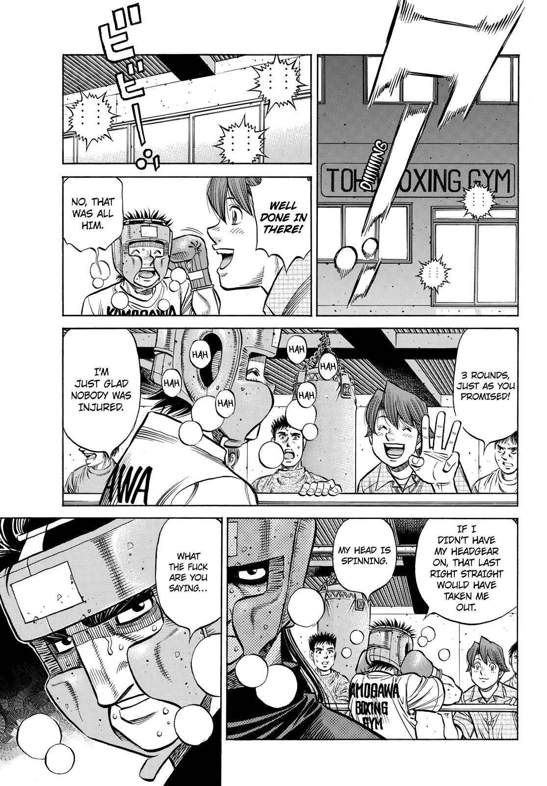 Hajime no Ippo Chapter 1439 page 8 - Chapter 1439: Perfect Sparring