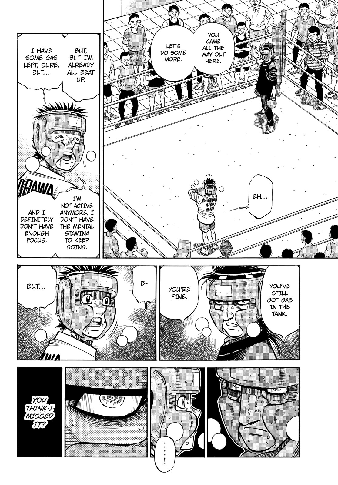 Hajime no Ippo Chapter 1439 page 9 - Chapter 1439: Perfect Sparring