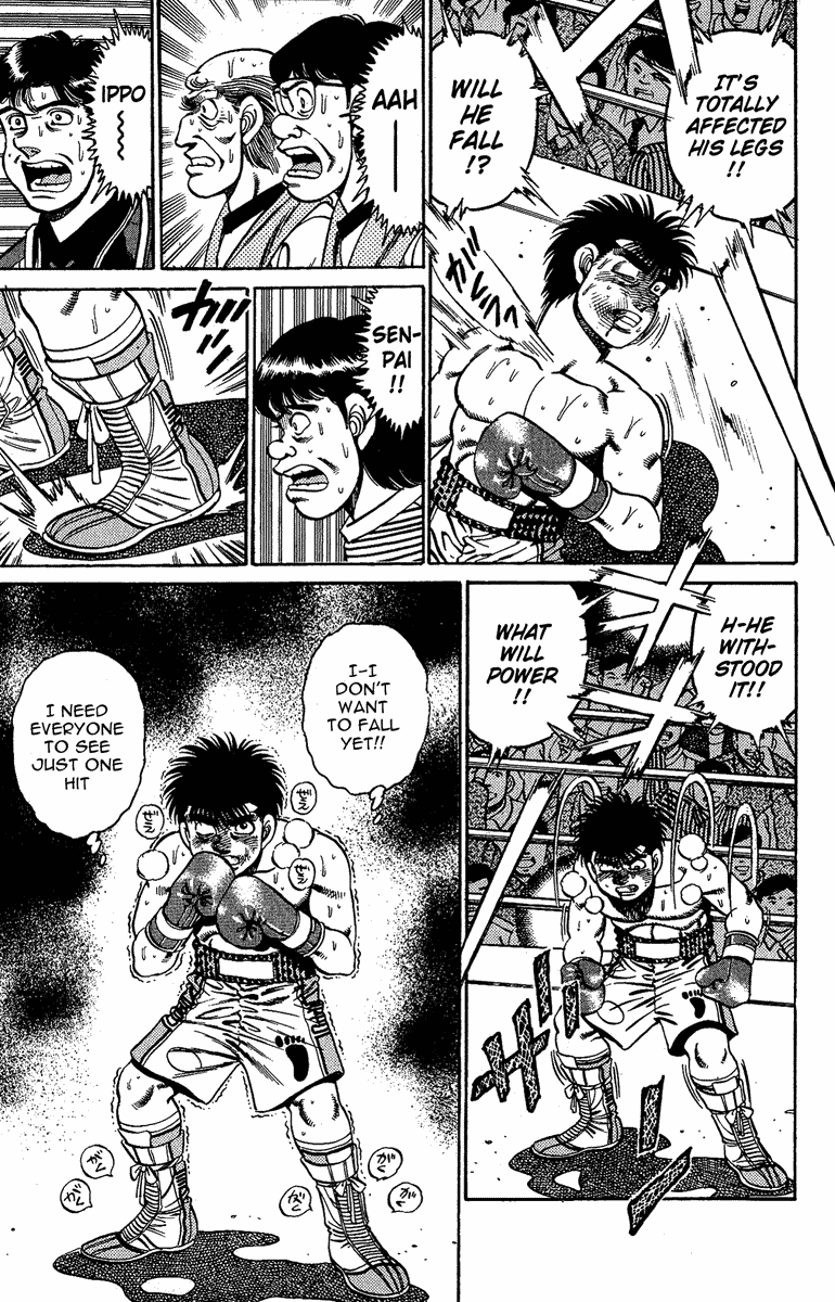 Hajime no Ippo Chapter 144.2 page 11 - Chapter 144 v2 : Safety Zone
