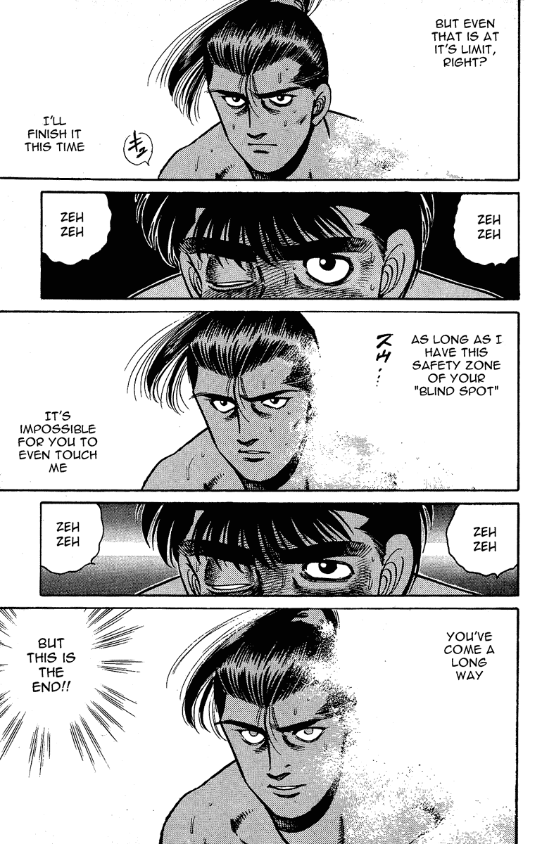 Hajime no Ippo Chapter 144.2 page 13 - Chapter 144 v2 : Safety Zone