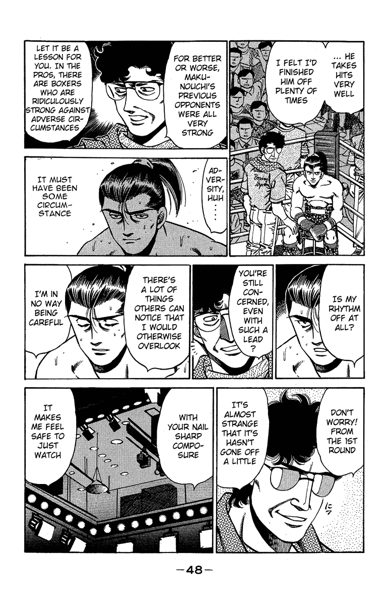 Hajime no Ippo Chapter 144.2 page 4 - Chapter 144 v2 : Safety Zone