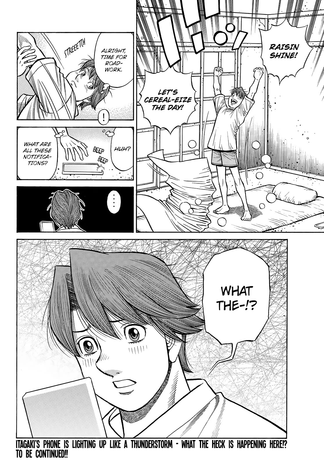 Hajime no Ippo Chapter 1440 page 18 - Chapter 1440: Why Not Just Tell Him?