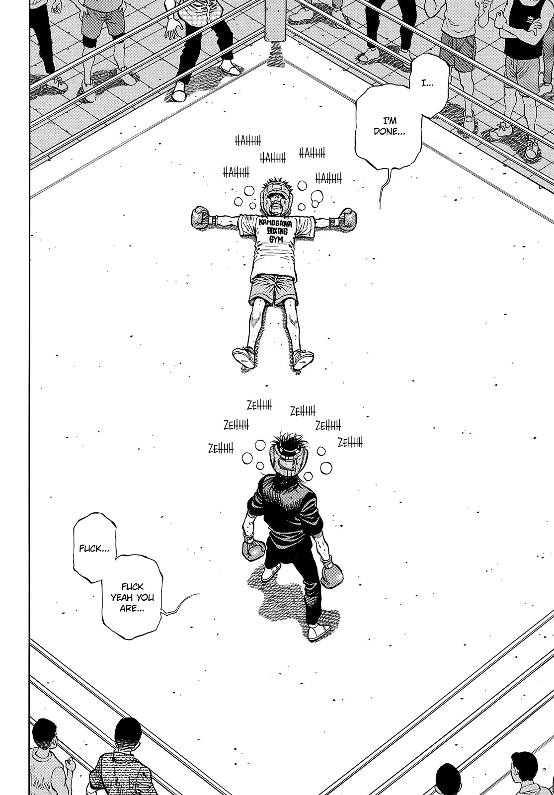 Hajime no Ippo Chapter 1440 page 6 - Chapter 1440: Why Not Just Tell Him?