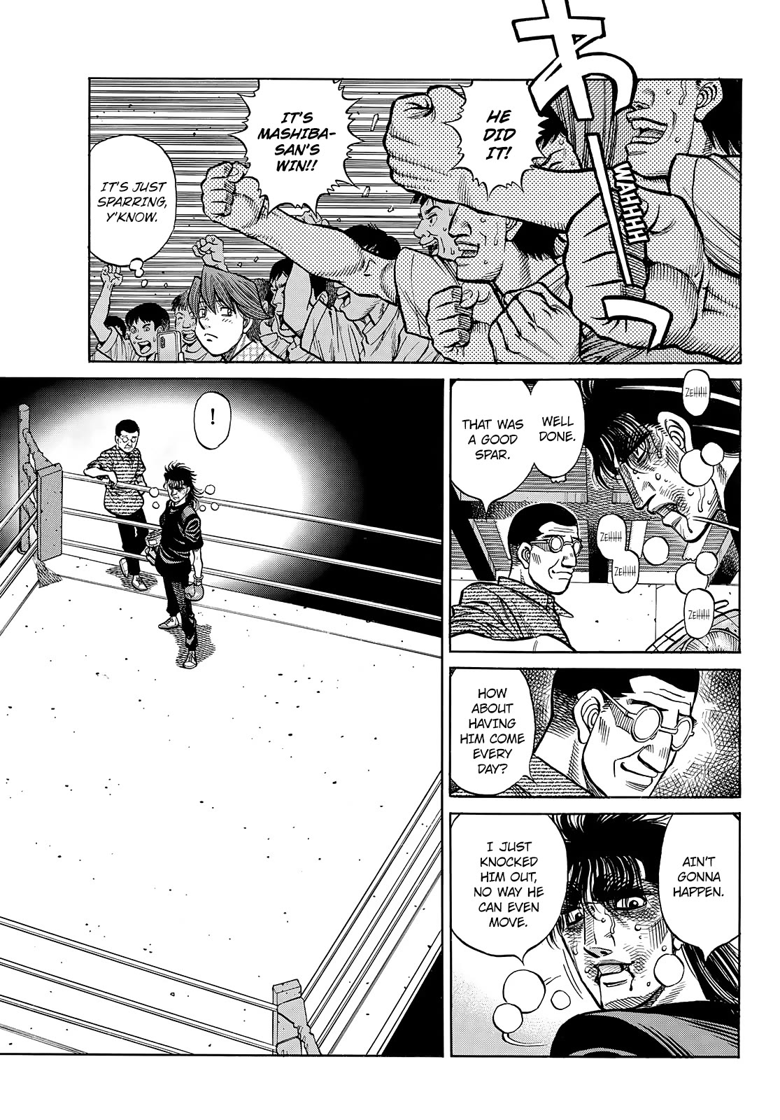Hajime no Ippo Chapter 1440 page 7 - Chapter 1440: Why Not Just Tell Him?