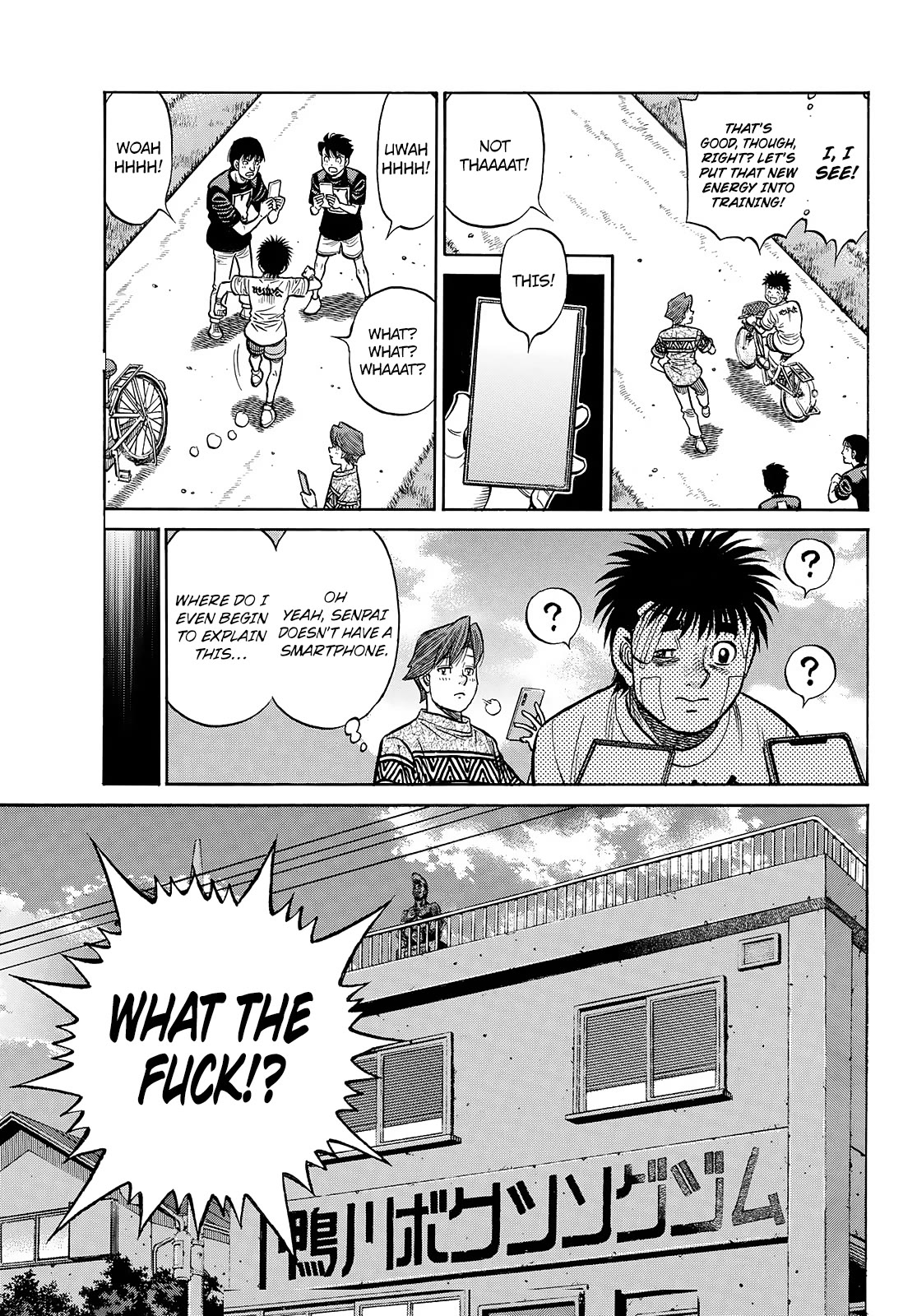 Hajime no Ippo Chapter 1441 page 4 - Chapter 1441: Itagaki's Blowing Up!