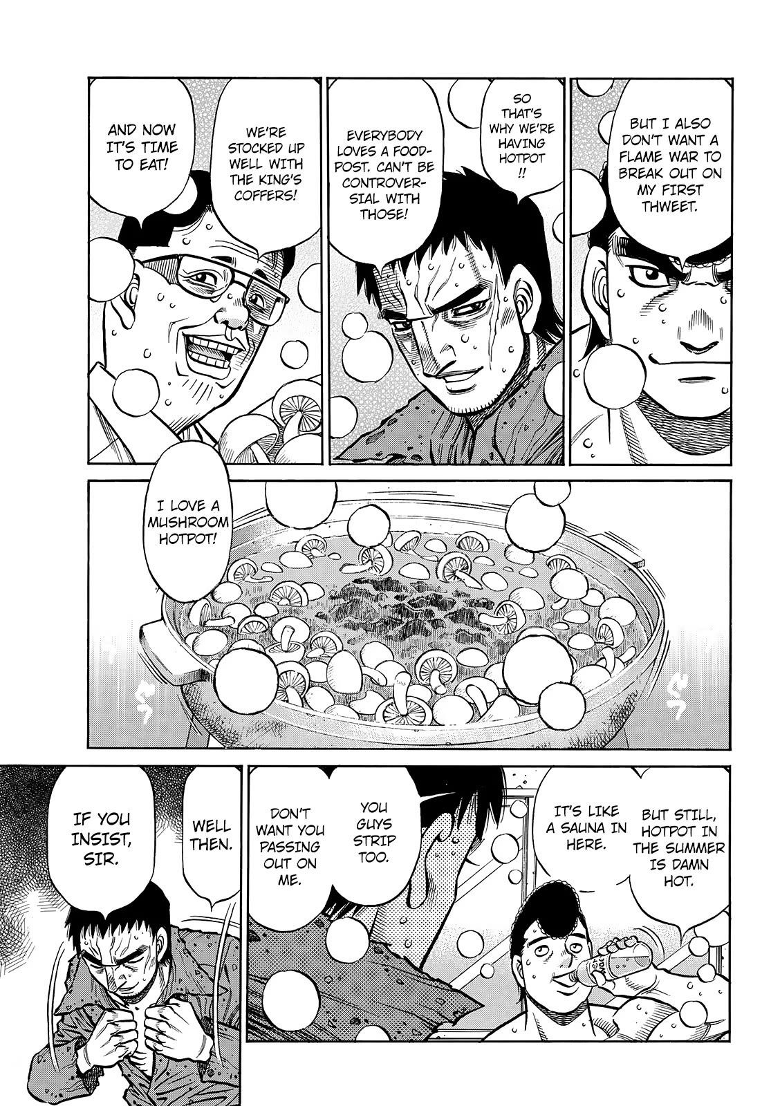 Hajime no Ippo Chapter 1442 page 11 - Chapter 1442: Where the Flames Go