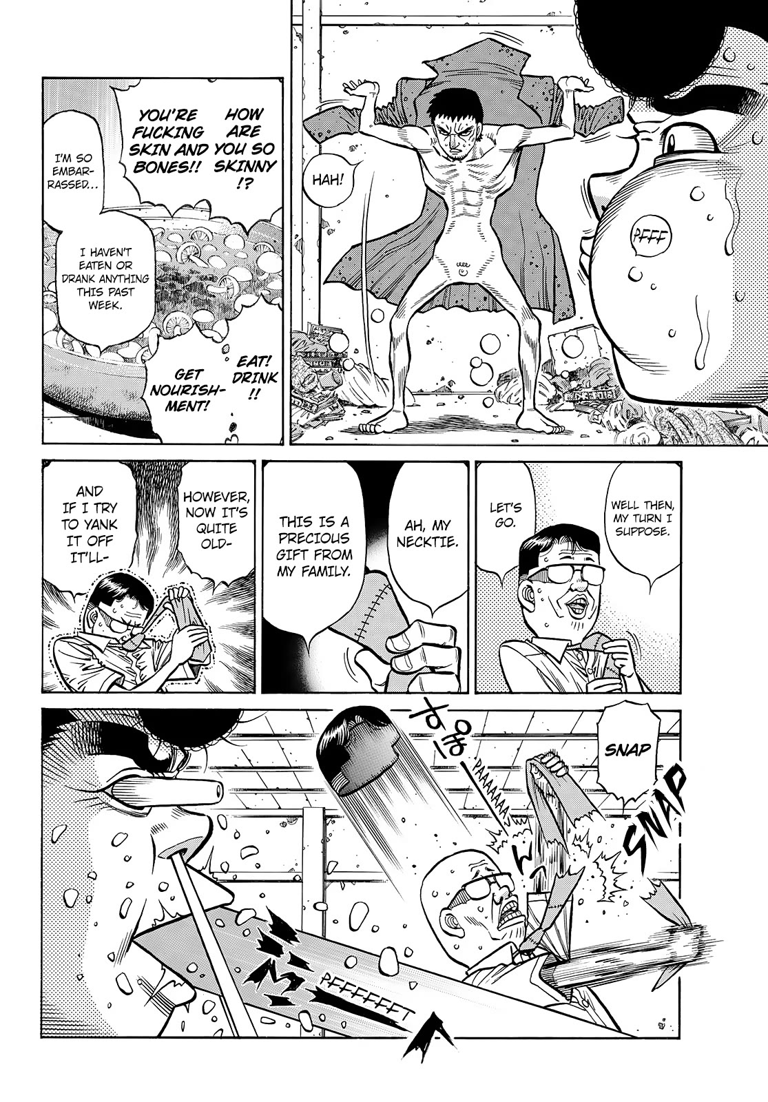 Hajime no Ippo Chapter 1442 page 12 - Chapter 1442: Where the Flames Go