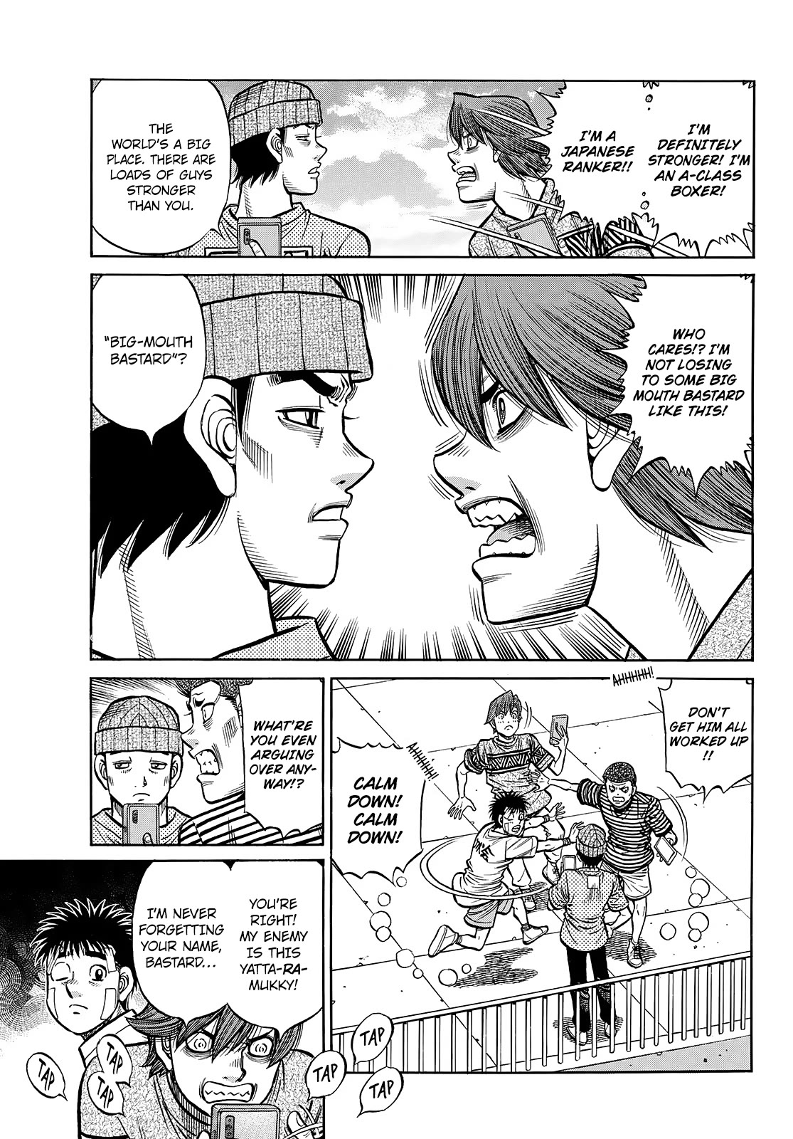 Hajime no Ippo Chapter 1442 page 3 - Chapter 1442: Where the Flames Go