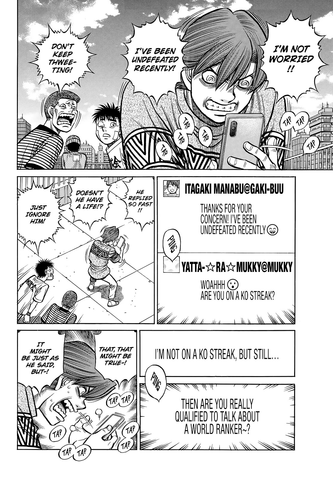 Hajime no Ippo Chapter 1442 page 4 - Chapter 1442: Where the Flames Go