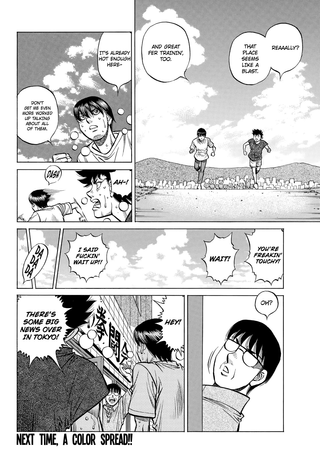 Hajime no Ippo Chapter 1443 page 11 - Chapter 1443: The Flames Die Down
