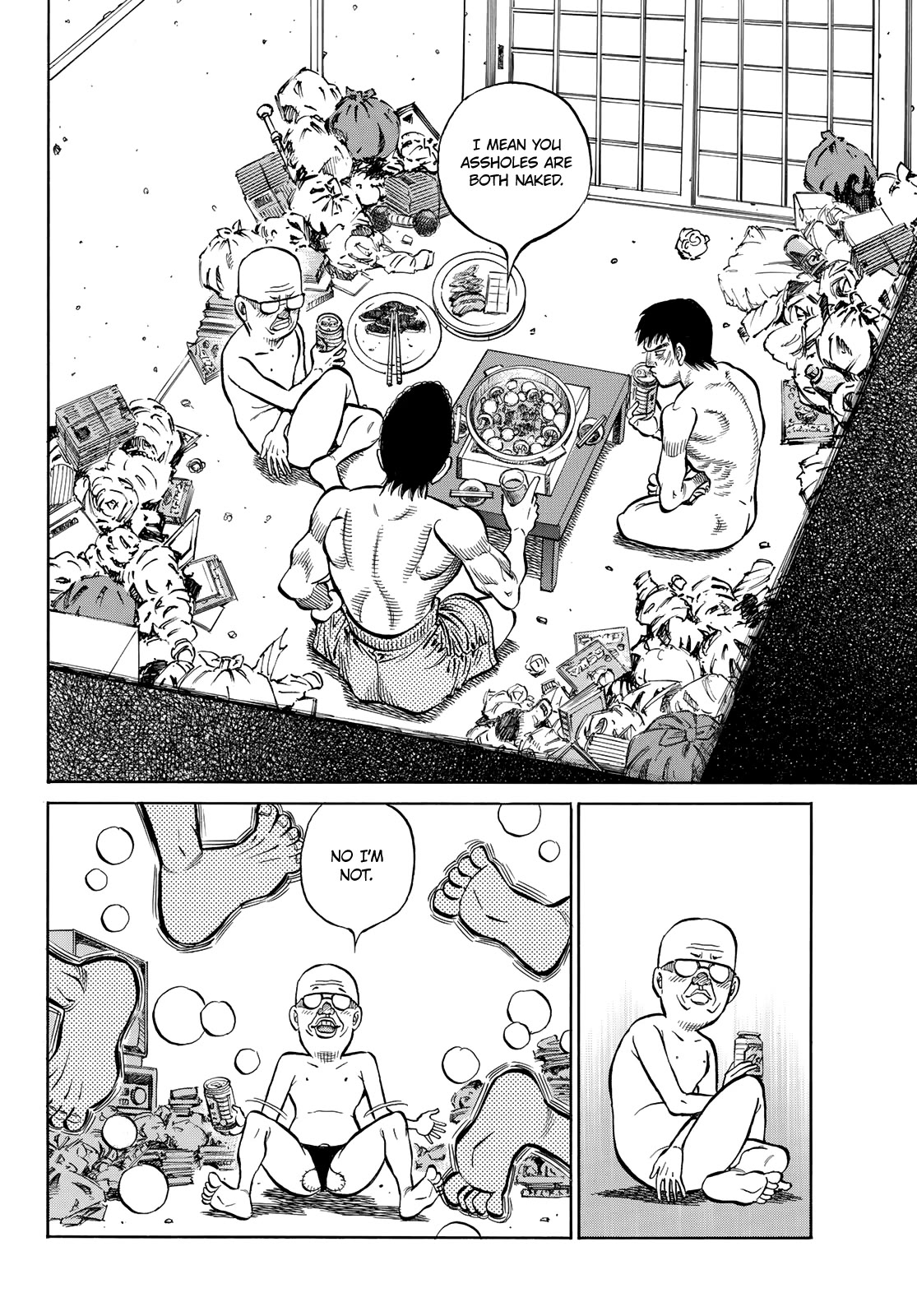 Hajime no Ippo Chapter 1443 page 4 - Chapter 1443: The Flames Die Down
