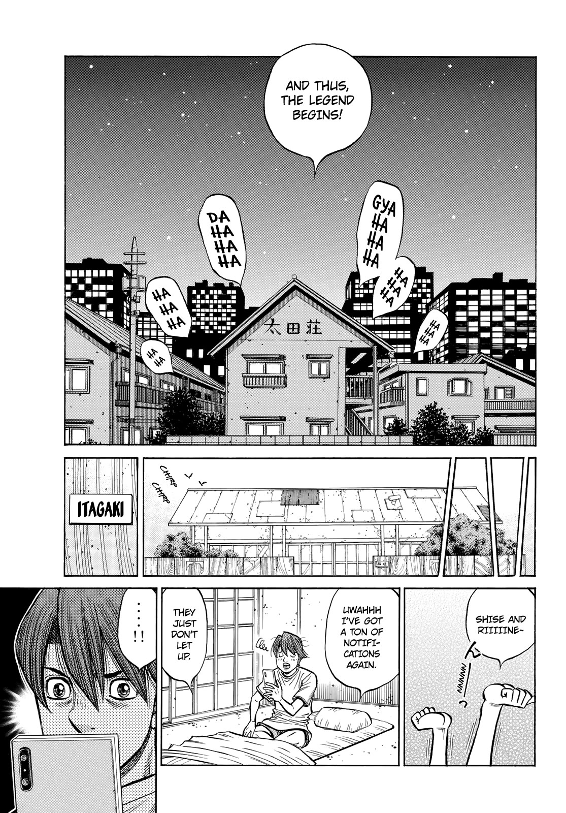 Hajime no Ippo Chapter 1443 page 7 - Chapter 1443: The Flames Die Down