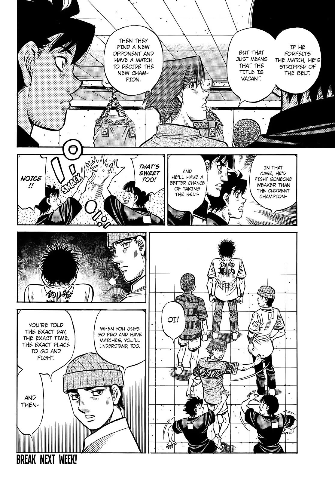 Hajime no Ippo Chapter 1444 page 11 - Chapter 1444: Uproar