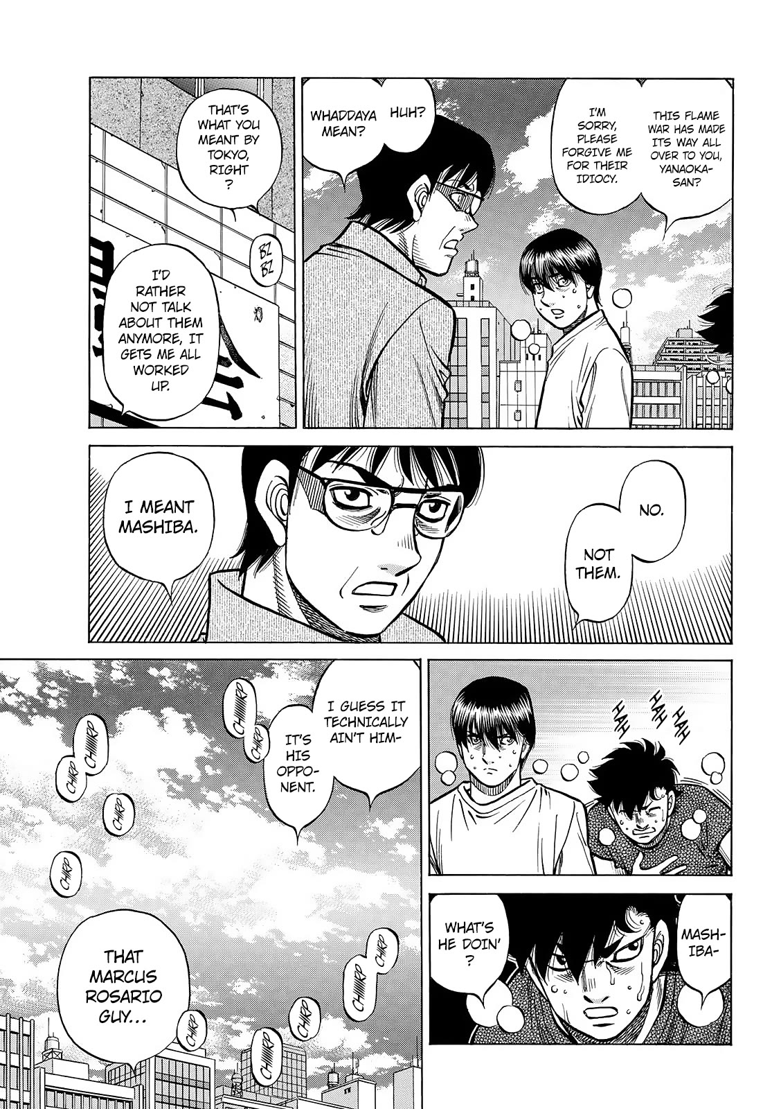 Hajime no Ippo Chapter 1444 page 6 - Chapter 1444: Uproar