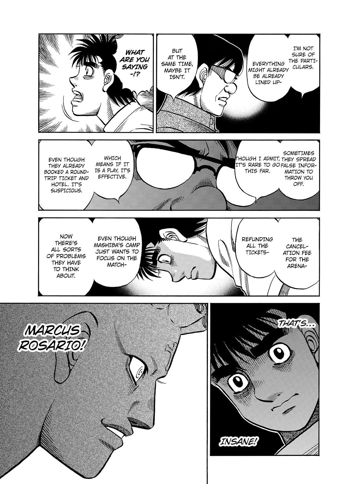 Hajime no Ippo Chapter 1445 page 10 - Chapter 1445: The Champion is Missing!