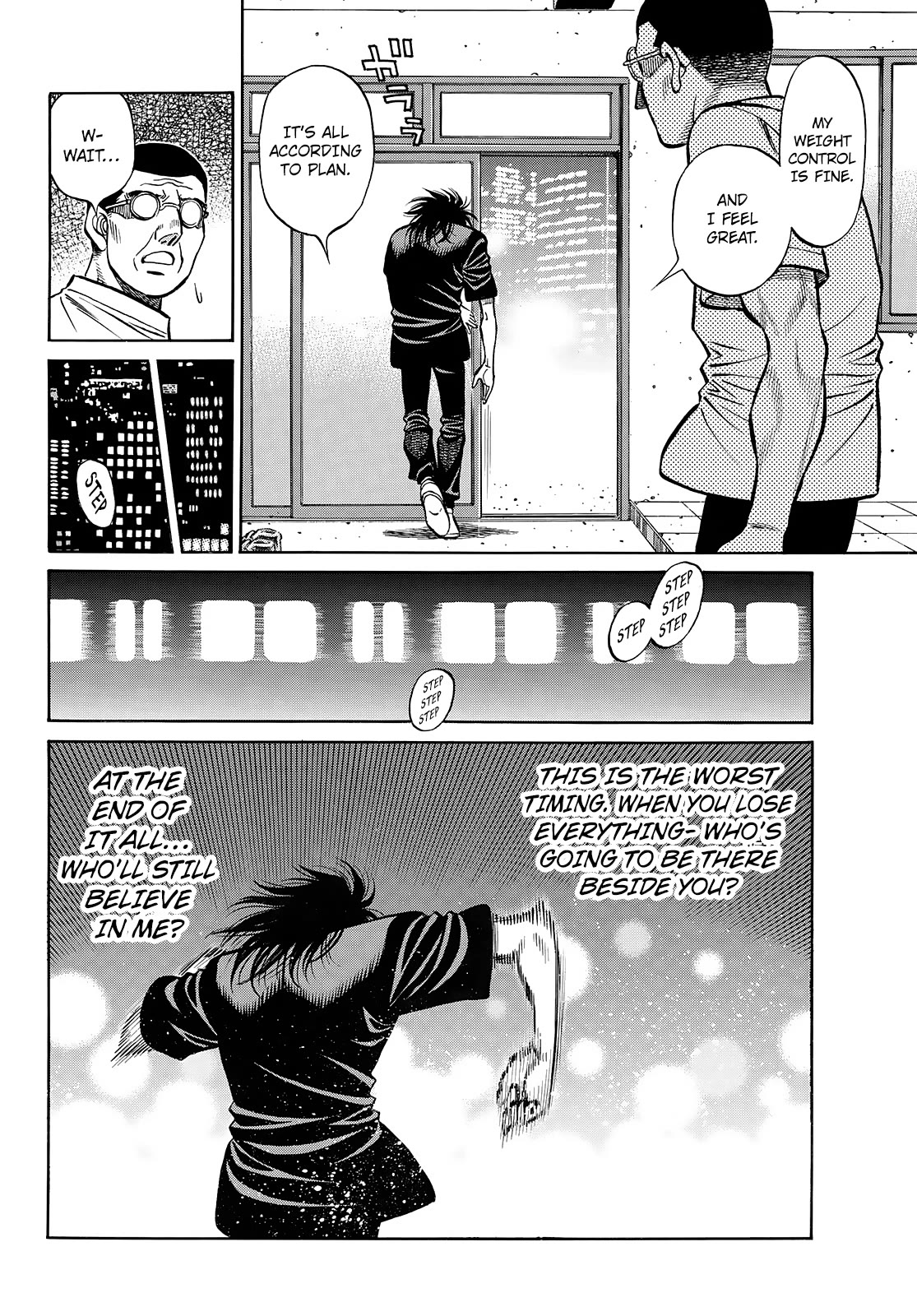 Hajime no Ippo Chapter 1445 page 13 - Chapter 1445: The Champion is Missing!